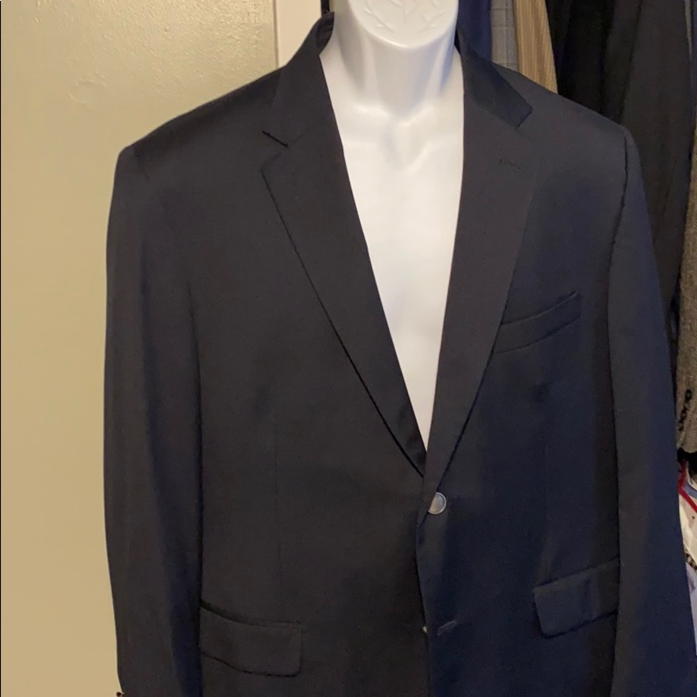 Black wool blazer